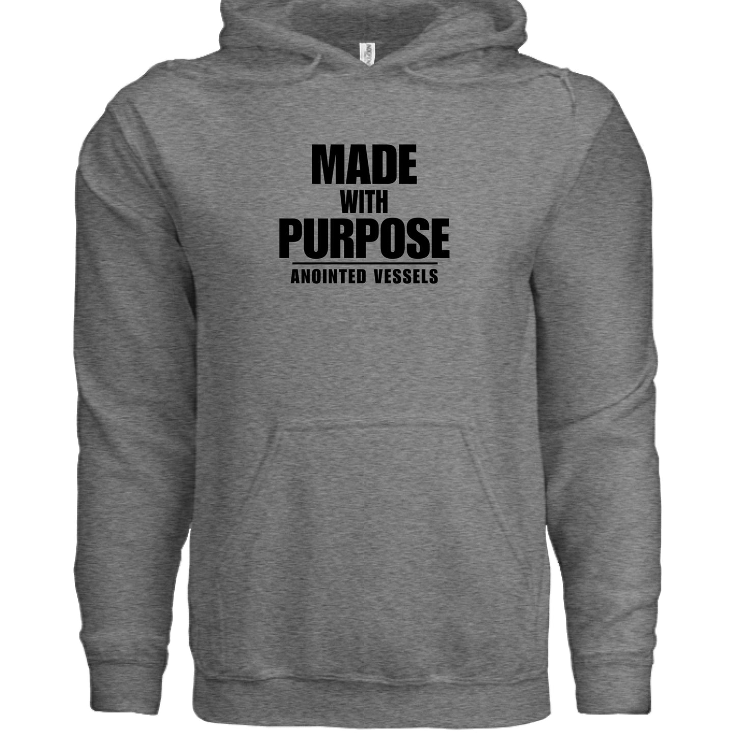 Gunmetal Heather - FRONT